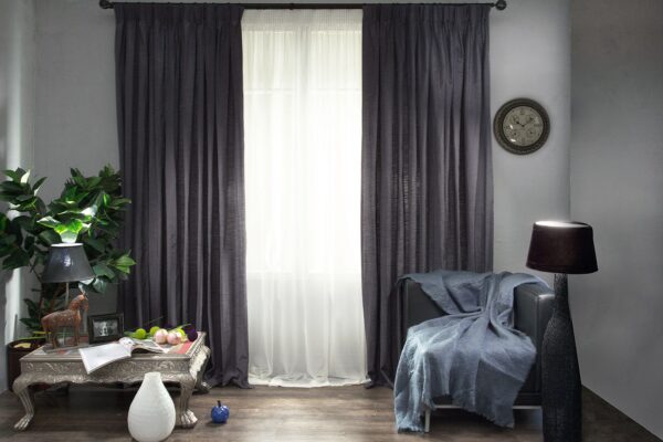 silk curtains for home