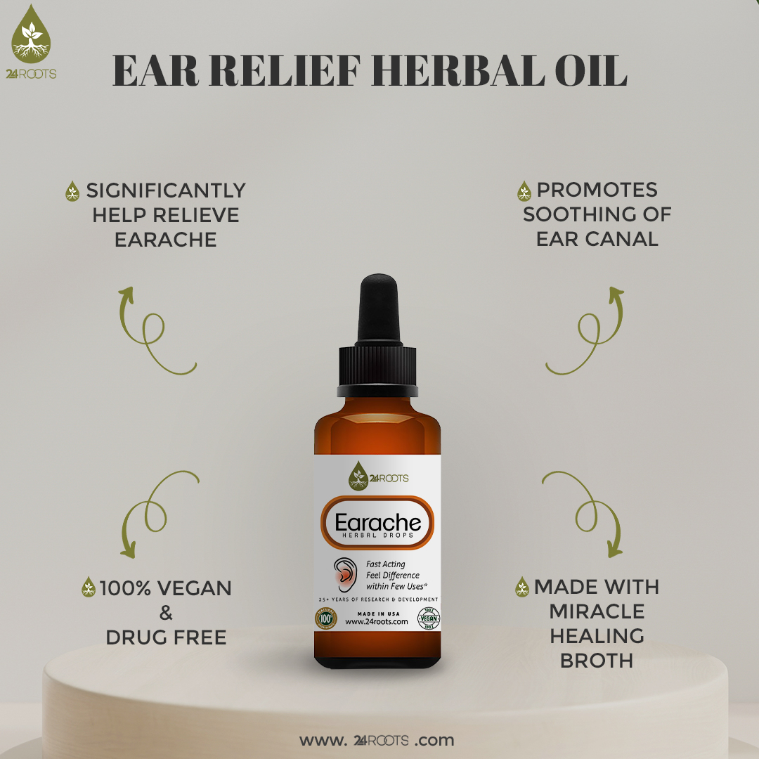 Oils for Ear Aches, Ear Drops for Pain Relief,